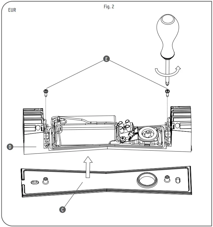 FLOS Clessidra Outdoor Wall Lamp - FIGURE 2