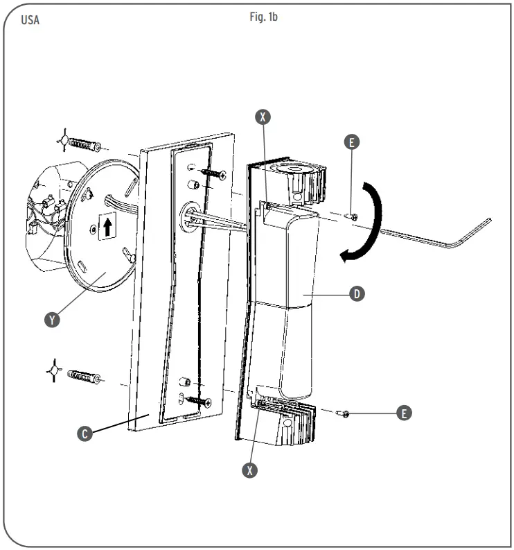 FLOS Clessidra Outdoor Wall Lamp - FIGURE 5