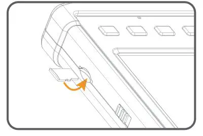 KZYEE KZ3000 Triple Lens Borescope Inspection Camera - . Put the TF card into the TF card port.(Don't insert