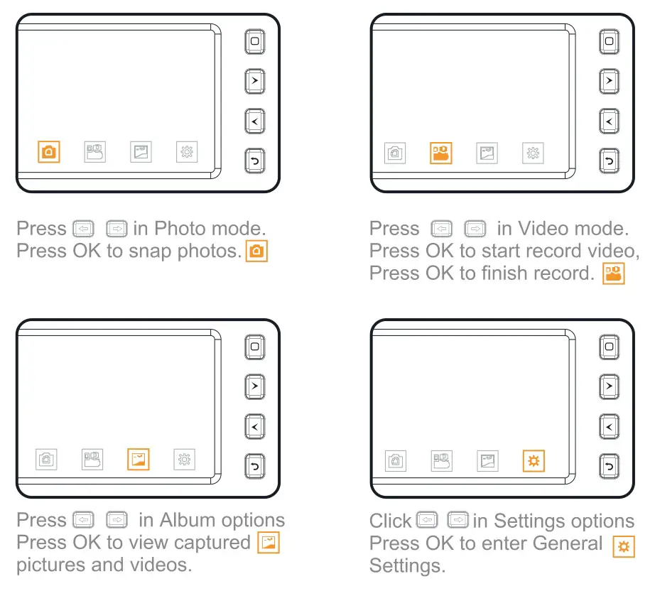 KZYEE KZ3000 Triple Lens Borescope Inspection Camera - OPERATION