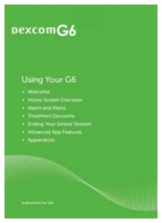 Dexcom G6 CGM Glucose Monitoring System - Fig 12