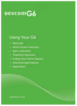 Dexcom G6 CGM Glucose Monitoring System - Fig 39