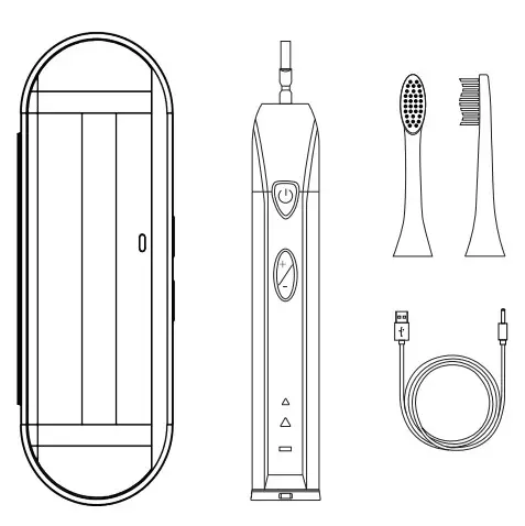 media-tech MT6510 Sonic Toothbrush - Fig