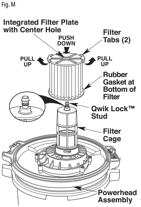 Removal and Installation of the Qwik Lock™ Filter