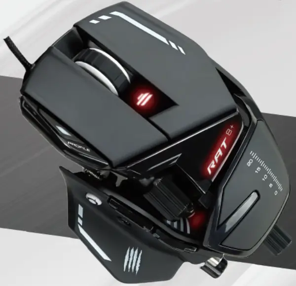 MAD CATZ R.A.T. 8+ Fully Adjustable Corded Gaming Mouse A1