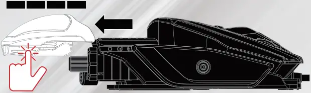 MAD CATZ R.A.T. 8+ Fully Adjustable Corded Gaming Mouse A4