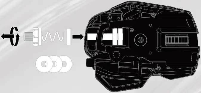 MAD CATZ R.A.T. 8+ Fully Adjustable Corded Gaming Mouse A5