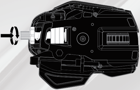 MAD CATZ R.A.T. 8+ Fully Adjustable Corded Gaming Mouse A6