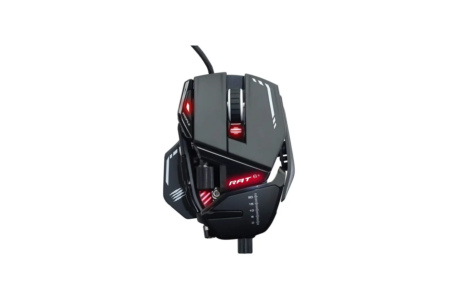 Mad Catz R.a.t. 8+ Fully Adjustable Corded Gaming Mouse User Guide Mad Catz R.a.t. 8+ Fully Adjustable Corded Gaming Mouse User Guide