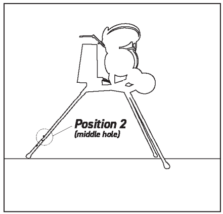 SPORTSATTACK Elite E-Hack Attack Baseball Machine - same level)