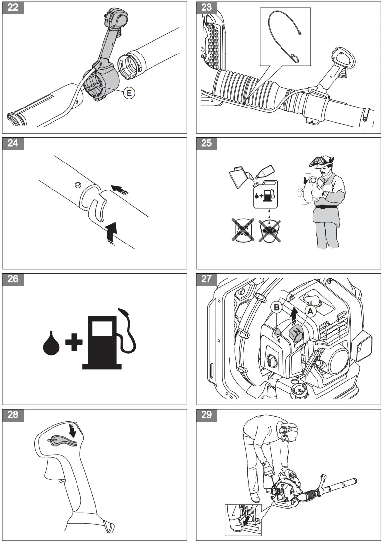 Husqvarna 345BT Backpack Blower - fig 2