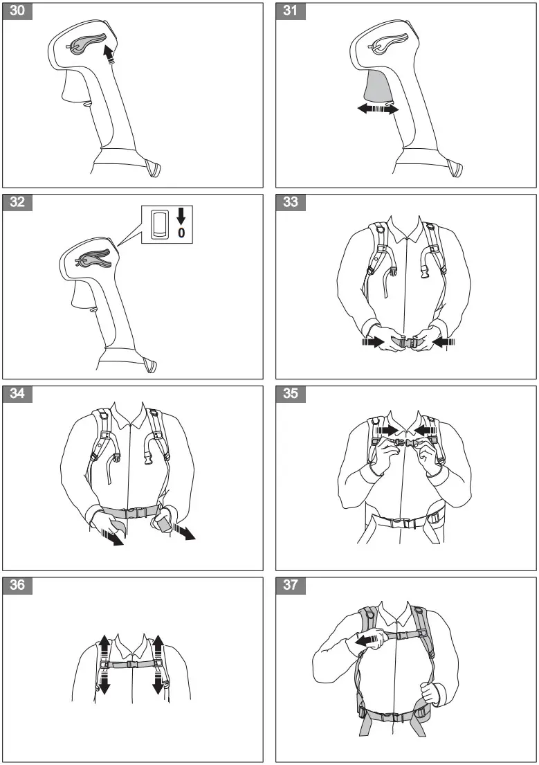 Husqvarna 345BT Backpack Blower - fig 3