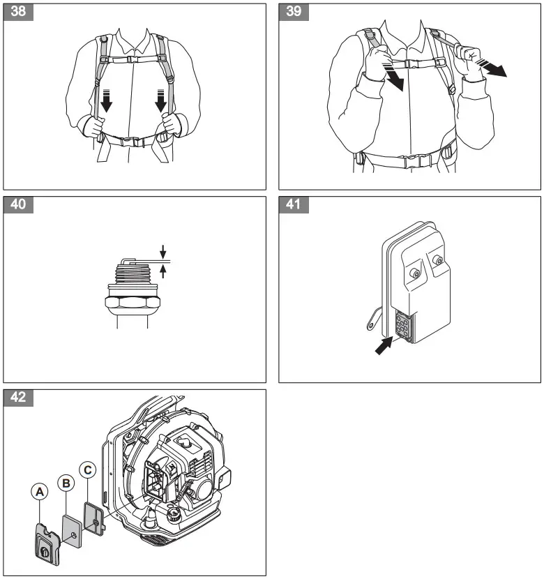Husqvarna 345BT Backpack Blower - fig 4