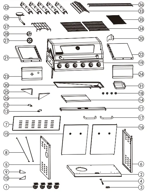 Royal-Gourmet-GA6402H-Deluxe-6-Burner-Gas-Grill-In-Blank-FIG-1