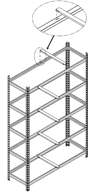 SUMMIT-SRVS-Series-Rivet-Shelving-fig-2