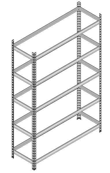 SUMMIT-SRVS-Series-Rivet-Shelving-fig-7