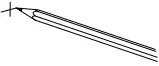 Pencil A mark