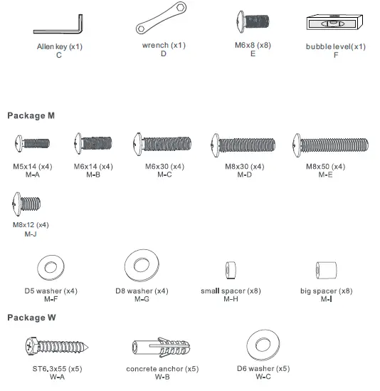 ONE-FOR-ALL-WM4451-Solid-Full-Motion-TV-Wall-Mount-fig-4