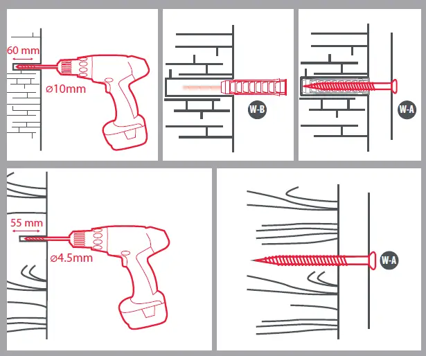 ONE-FOR-ALL-WM4451-Solid-Full-Motion-TV-Wall-Mount-fig-6