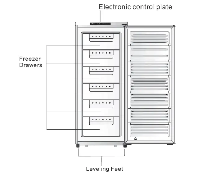 Brandt-BFU4251SW-Upright-Freezer-1