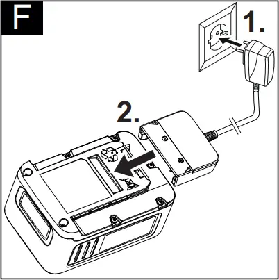 KARCHER WD 3 Battery - Fig. F