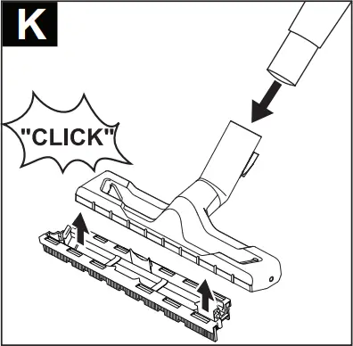 KARCHER WD 3 Battery - Fig. K