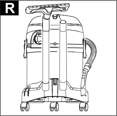 KARCHER WD 3 Battery - Fig. R