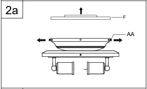 PROGRESS LIGHTING P260004 Springer II LED Antique Nickel Fan Light Kit - CONTENTS