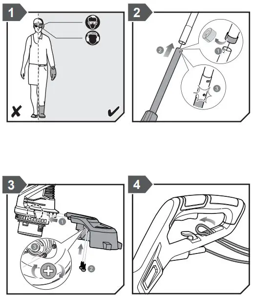 RYOBI-RLT2925-Electric-Lawn-Trimmer-Edge-Trimmer-fig-5
