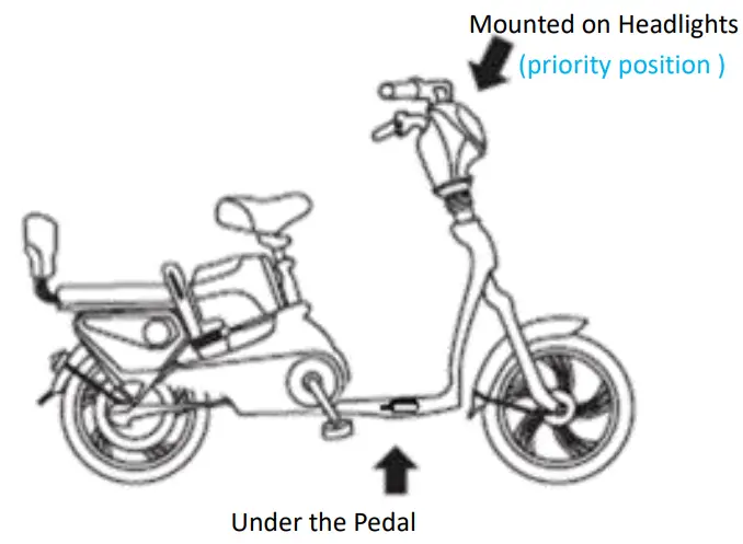 lncoon JM C21 GNSS Vehicle Terminal - Electric Vehicle