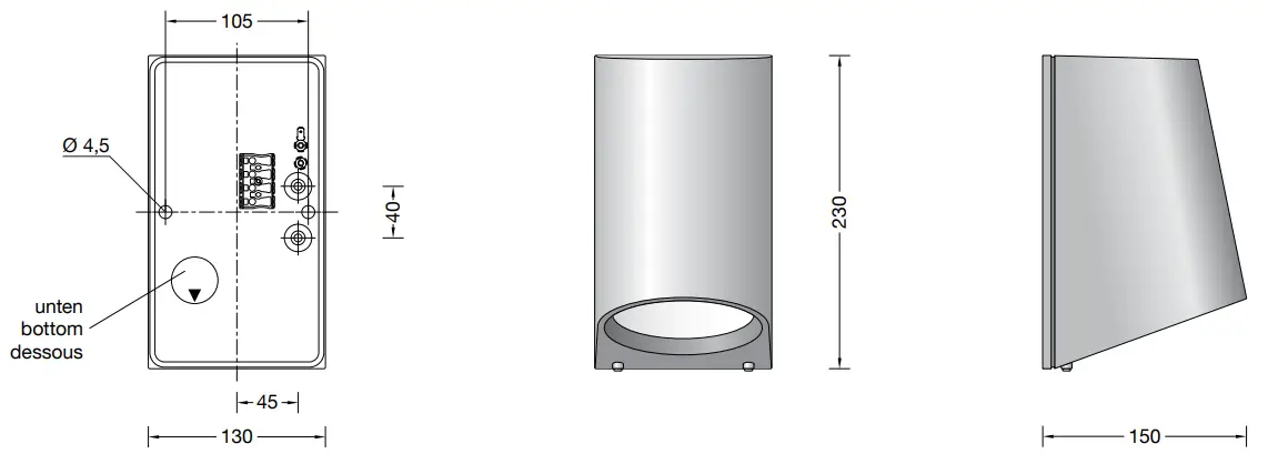 BEGA-24503-Wall-Luminaire-FIG-2