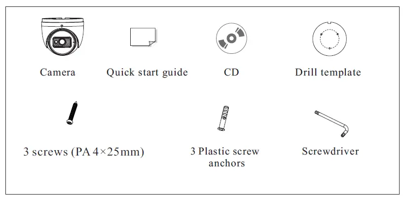 speco technologies O4VT1N 4MP WDR Turret IP Camera 1