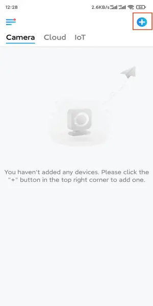 Corner to add the camera