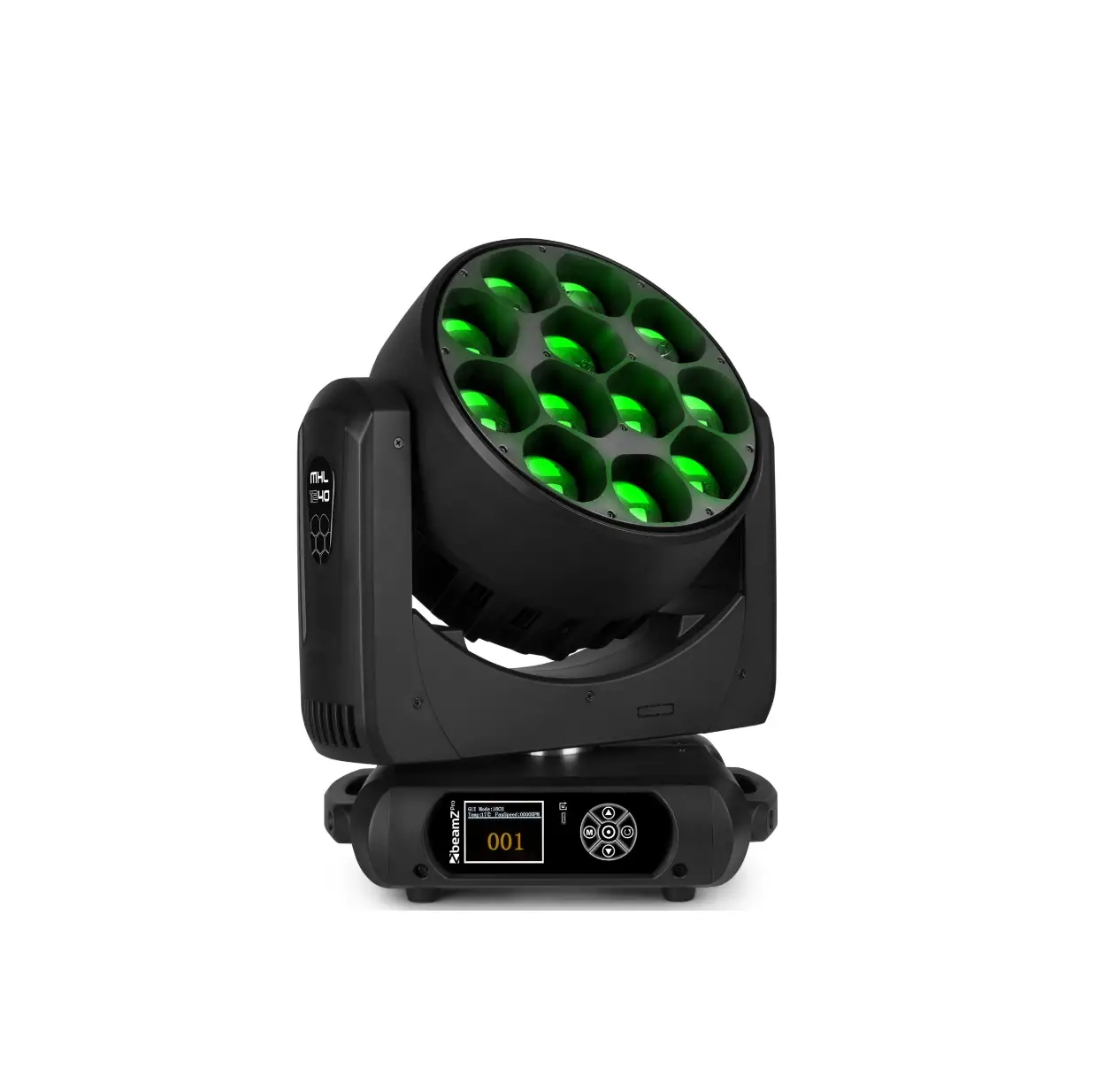 Beamz Pro Mhl1240 Led Moving Head Zoom User Guide