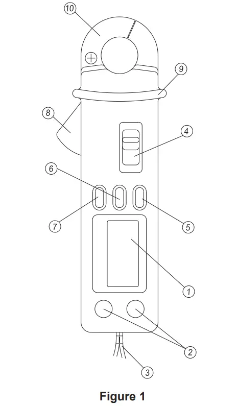 APPA 30R AC-DC Clamp Multimeter - parts 1