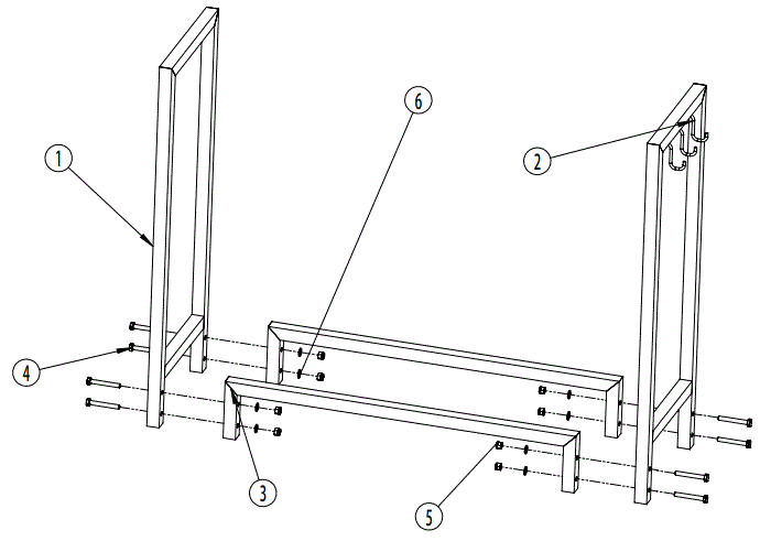Sunnydaze-DECOR-QXWR30-30-Inch-Black-Steel-Firewood-Log-Rack-fig-1