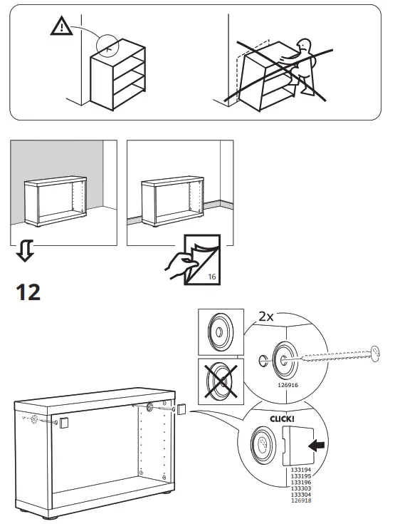 IKEA BESTÅ Shelving Unit with Door - Figure10
