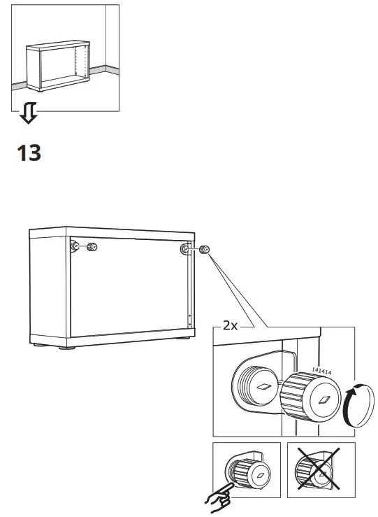 IKEA BESTÅ Shelving Unit with Door - Figure11