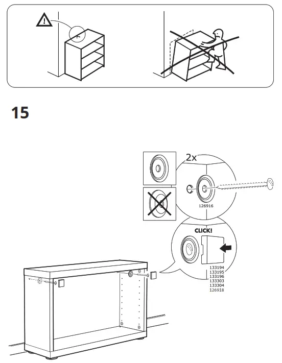 IKEA BESTÅ Shelving Unit with Door - Figure13