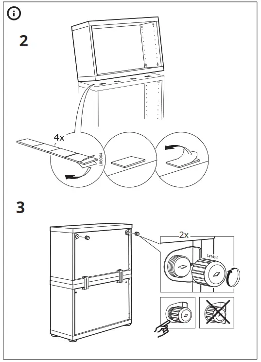 IKEA BESTÅ Shelving Unit with Door - Figure15