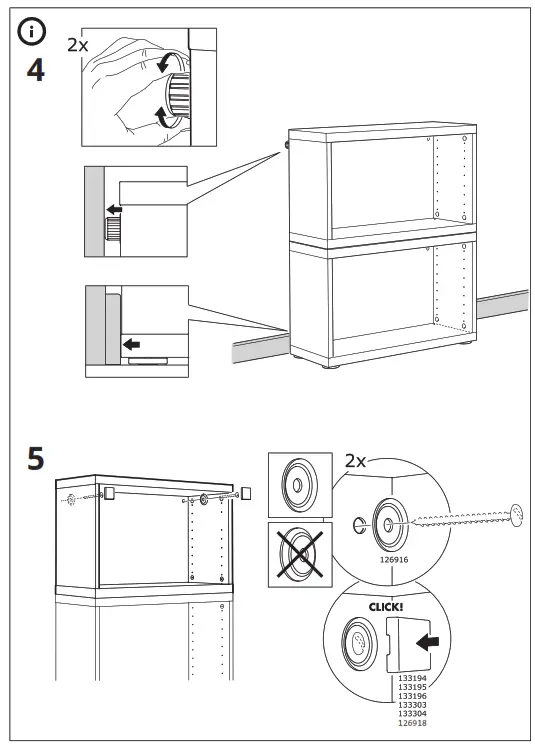 IKEA BESTÅ Shelving Unit with Door - Figure16