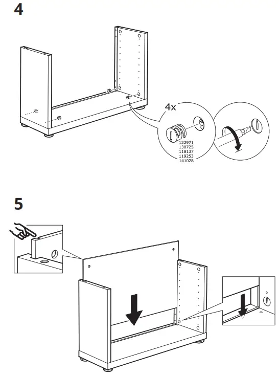 IKEA BESTÅ Shelving Unit with Door - Figure5