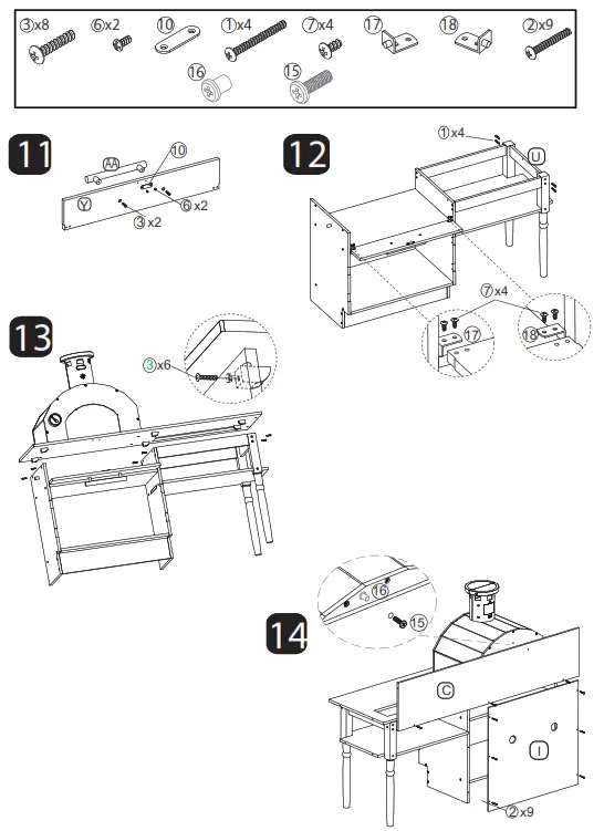 little tikes 657955 Pizza Restaurant - Fig4