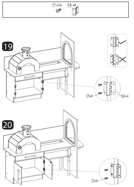 little tikes 657955 Pizza Restaurant - Fig6