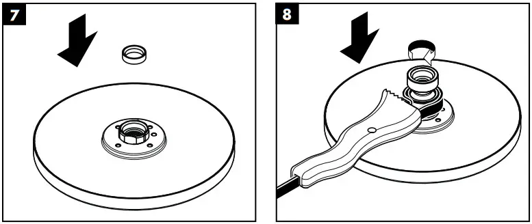 hansgrohe 27471000 Raindance Shower Head and Arm - CLEAN 4