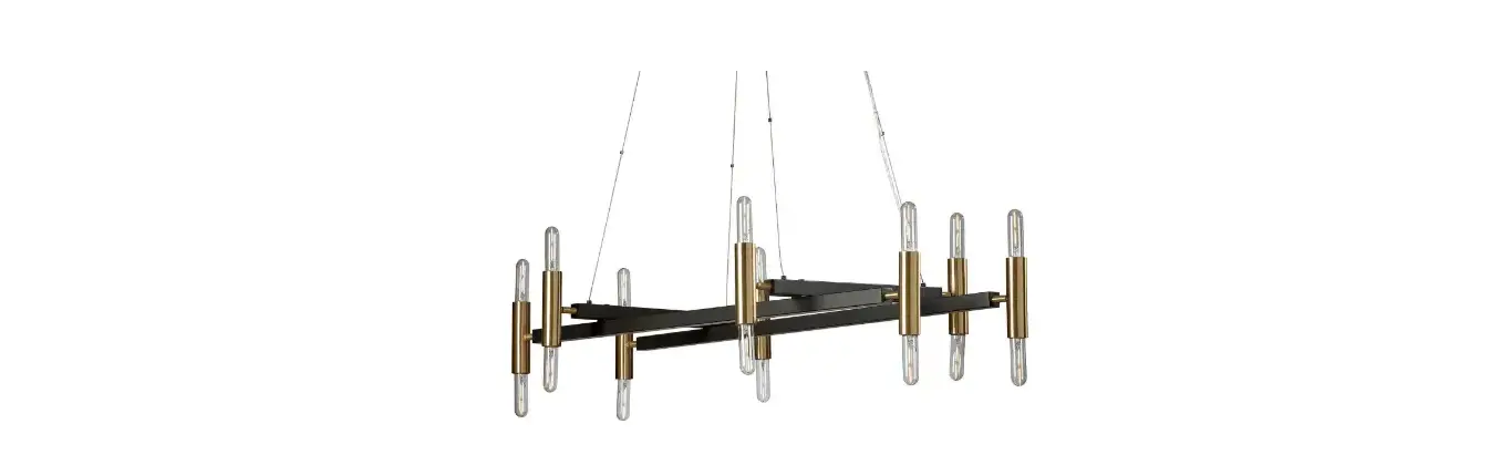 Ethan Allen 093129 Kusama Abstract 16-light Mixed-material Chandelier Instruction Manual Ethan Allen 093129 Kusama Abstract 16-light Mixed-material Chandelier Instruction Manual