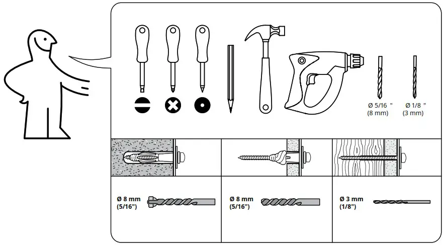 IKEA 703 546 44 MALM Chest Of 6 Drawers - overview 1