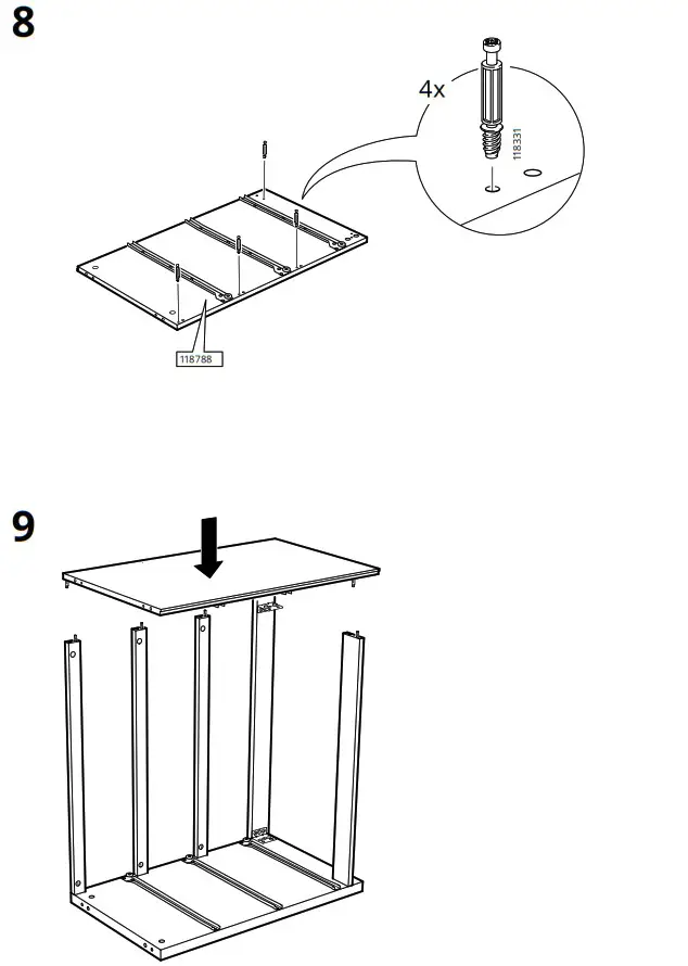 IKEA 703 546 44 MALM Chest Of 6 Drawers - overview 11