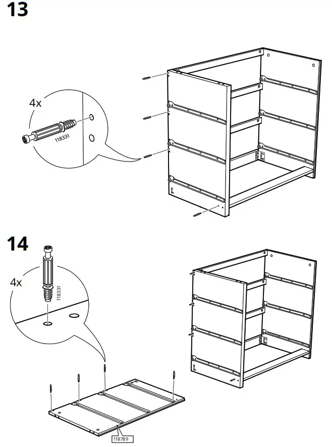 IKEA 703 546 44 MALM Chest Of 6 Drawers - overview 14
