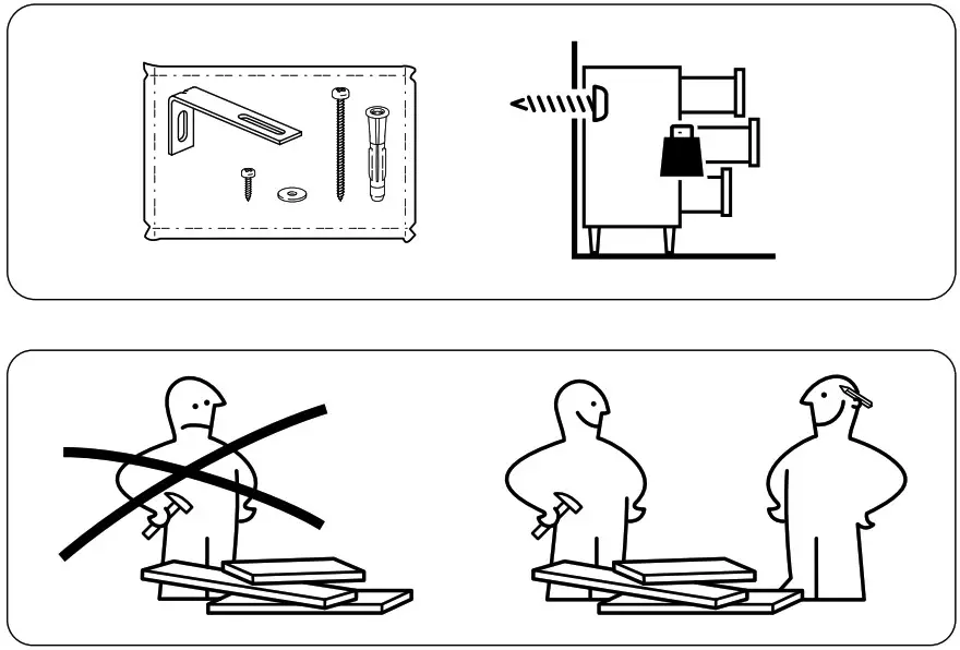 IKEA 703 546 44 MALM Chest Of 6 Drawers - overview 2
